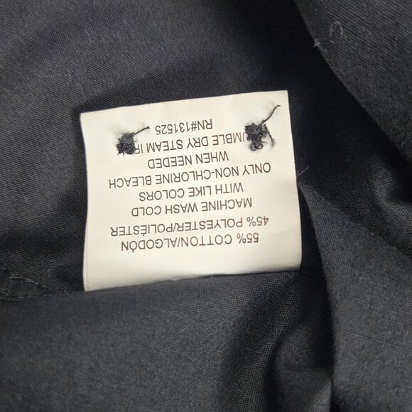 NWT Beverly Hills Polo Club Black Modern Fit Dress Shirt Men’s M Business Casual - Picture 9 of 9